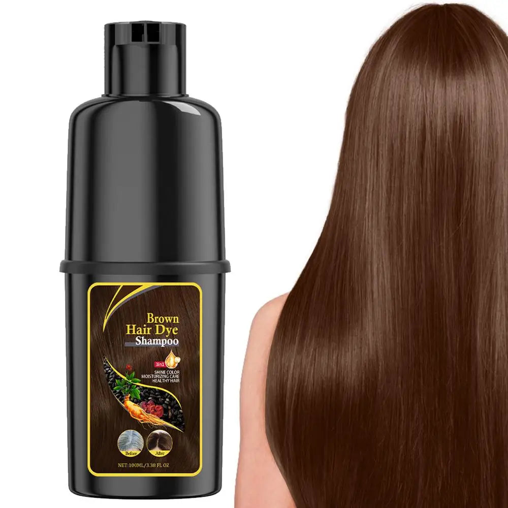 Shampoo Nhuộm Tóc Đen & Màu, Che Phủ Tóc Bạc