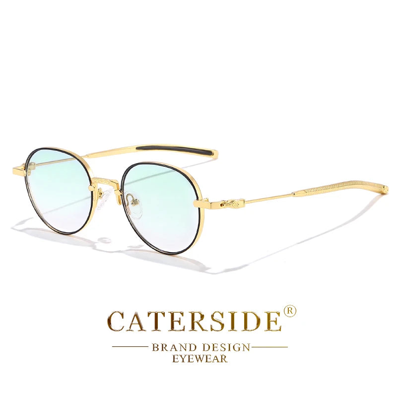 Unisex Retro Metal Sunglasses Party Style