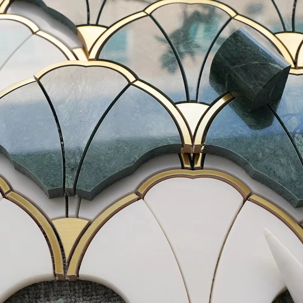 Gạch Mosaic Đá Tự Nhiên Cao Cấp Cho Trang Trí Nội Thất