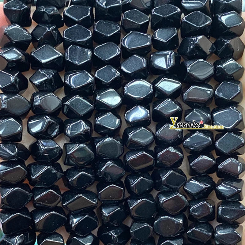 Hạt Đá Mặt Trời Tự Nhiên Mài Tròn Làm Trang Sức