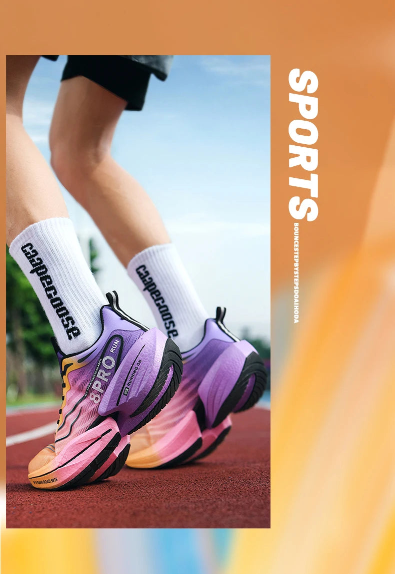 Giày Thể Thao Marathon 2025 Đệm Khí Nhẹ Chống Trượt