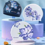 Mũ bơi silicon siêu mỏng bảo vệ tóc & tai dài