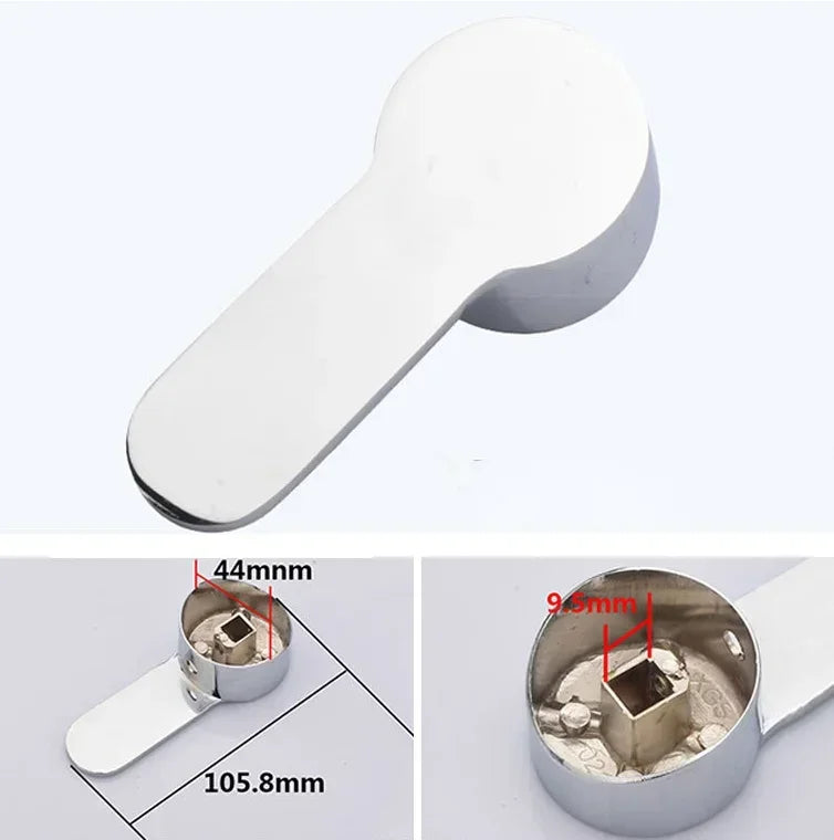 Hot and cold water faucet handle accessories for kitchen bathtub