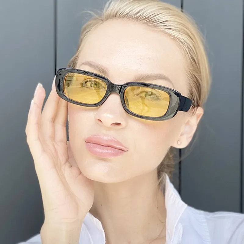 Kính Mát Nữ Vuông Cổ Điển Chống Chói UV400 - Daisan Mart