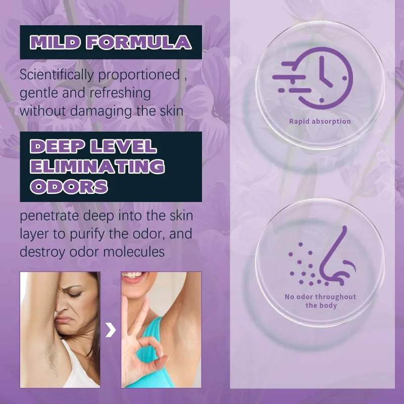 72h Body Deodorant - Long-lasting antiperspirant wax