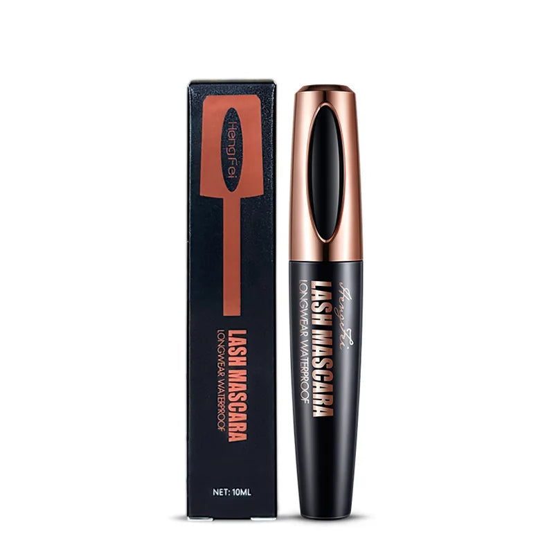 Mascara 4D Đen Chống Nước, Dài Lâu, Không Vón Cục