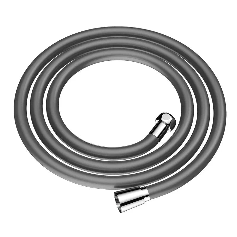 New 1.5/2M Silicone Flexible Shower Hose Anti-Winding Extension High Pressure Pipe Showerhead Tube Bathroom Faucte Accessorie - Daisan Mart