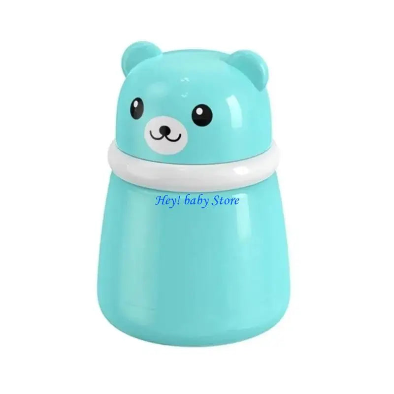 Cute Bear Baby Powder Box For Newborns