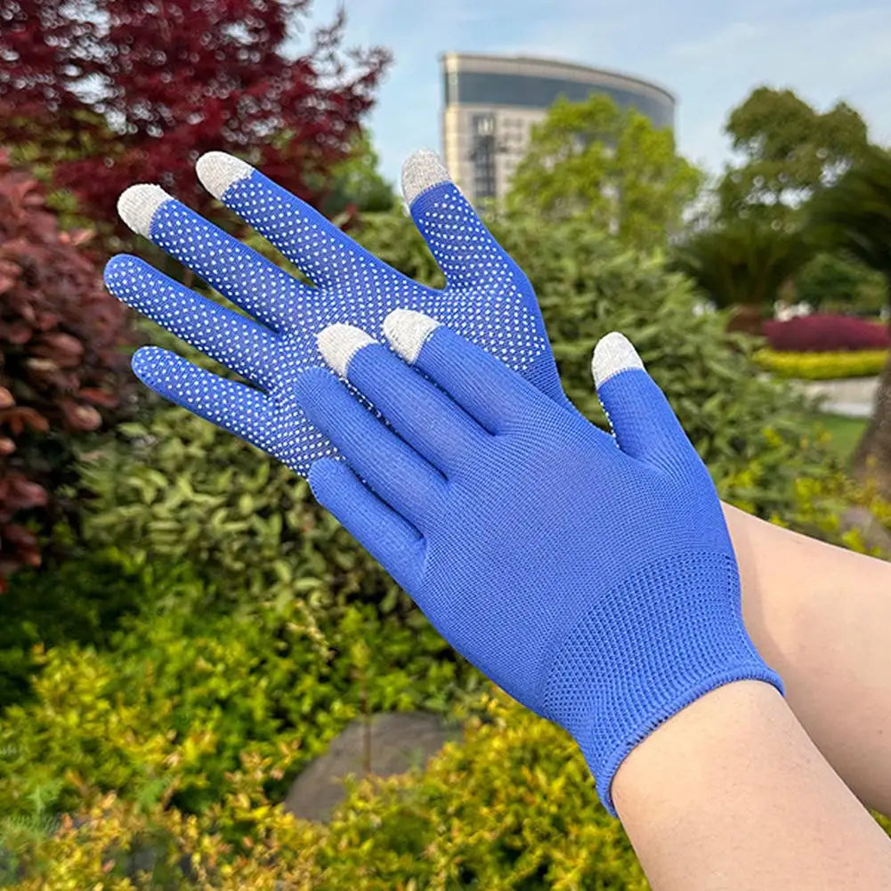 Unisex Anti Slip Touch Screen Gloves Breathable Sweatproof Knit Thermal Gloves for Phone Games Touch Sensitive Gaming Gloves