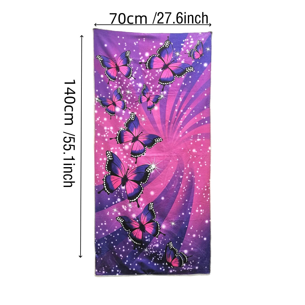 Khăn Tắm Boho Siêu Thấm, Nhanh Khô, Nhẹ, Chống Cát