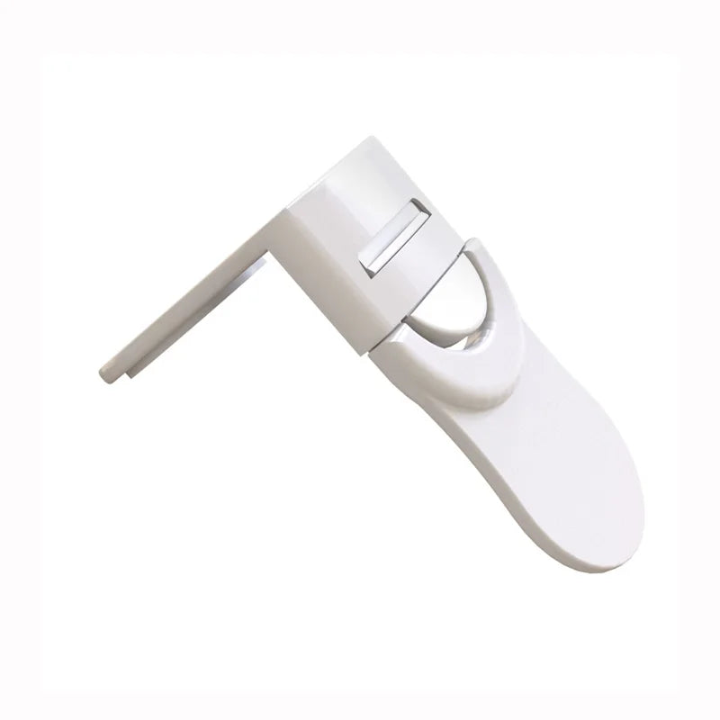 Baby Safety Drawer Lock Anti-Pinching Hand Cabinet Drawer Locks Plastic White Safety Buckle for Children Kids Protection - Daisan Mart