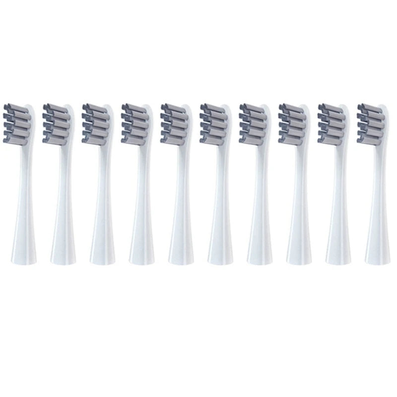 10PCS Replacement Brush Heads For Oclean Flow/X/ X PRO/F1/ One/ Air 2 Electric Toothbrush Toothbrush Replacement Head A
