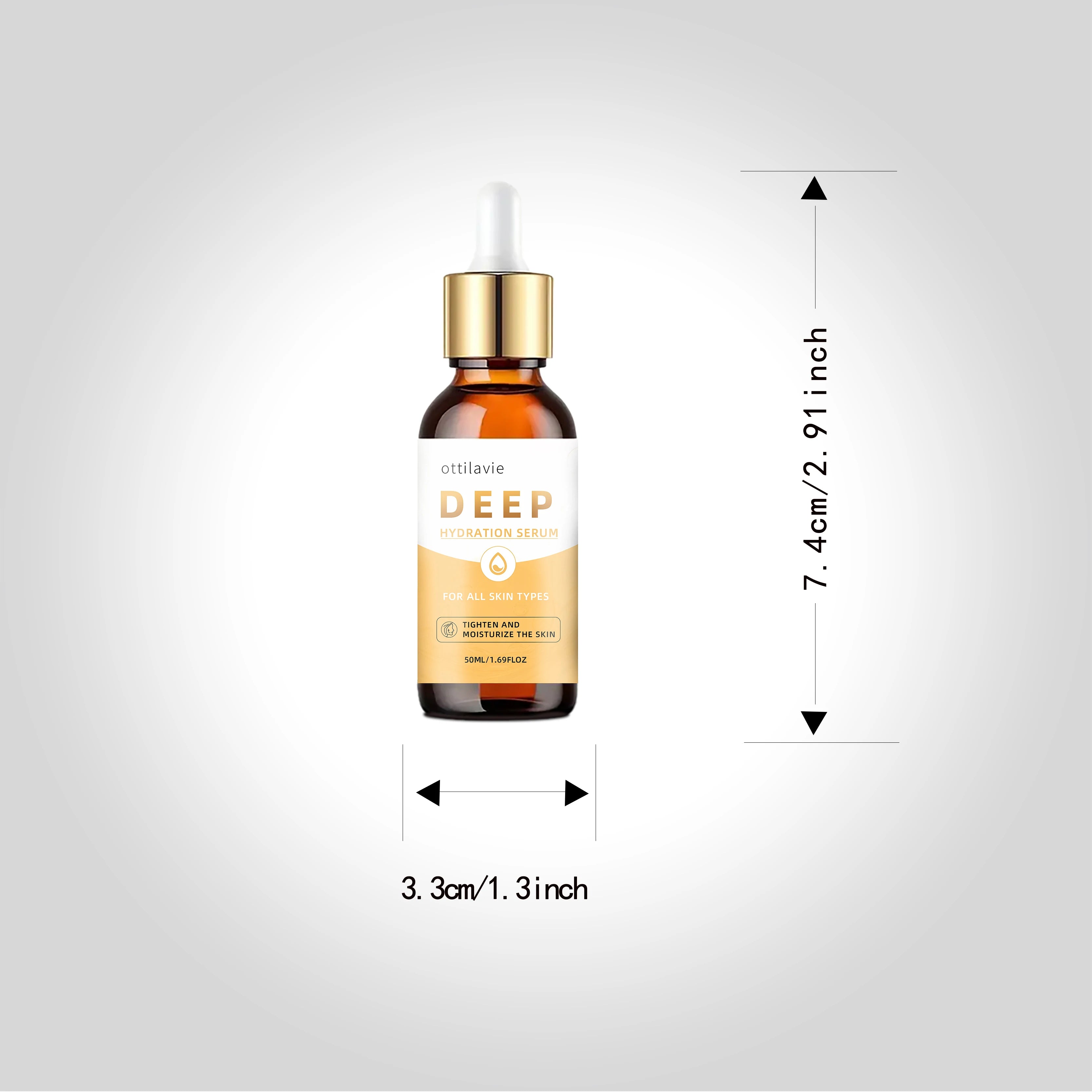 Deep Hydrating Serum with Retinol, Niacinamide & Hyaluronic Acid | For All Skin Types | Perfect for Gifting