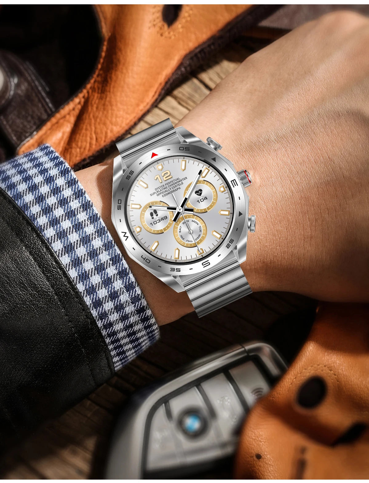 Đồng Hồ Thông Minh 2025 Kèm Tai Nghe TWS Chống Nước