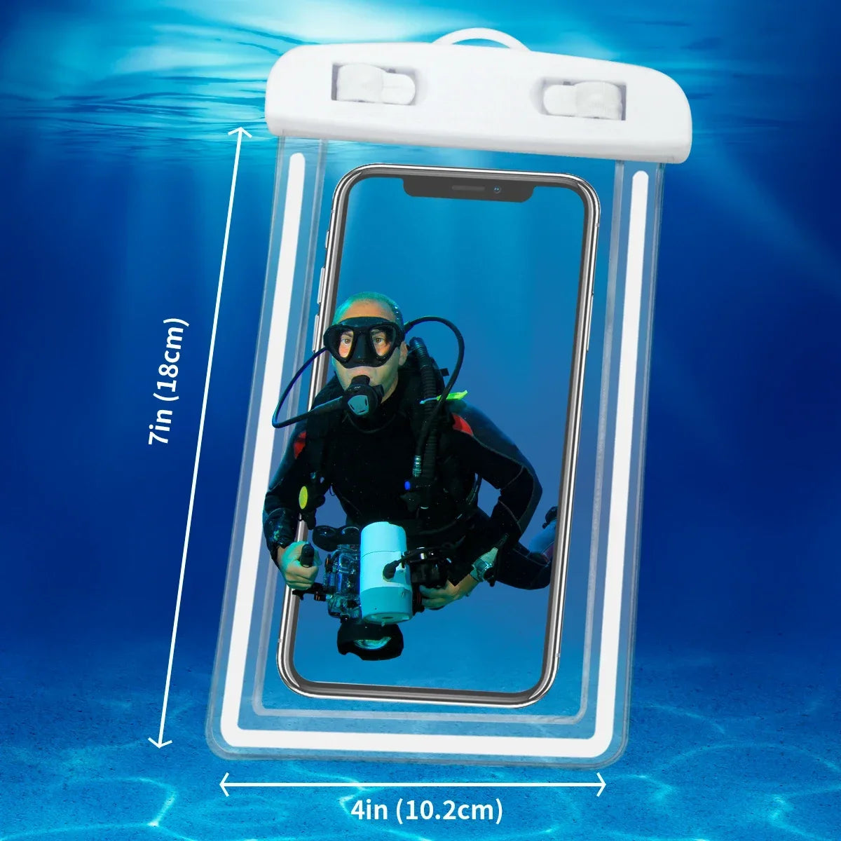 Túi Chống Nước Điện Thoại Bơi Lội Đa Năng PVC