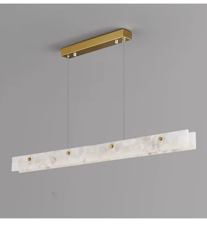 Modern Luxury LED Marble Ceiling Lamp