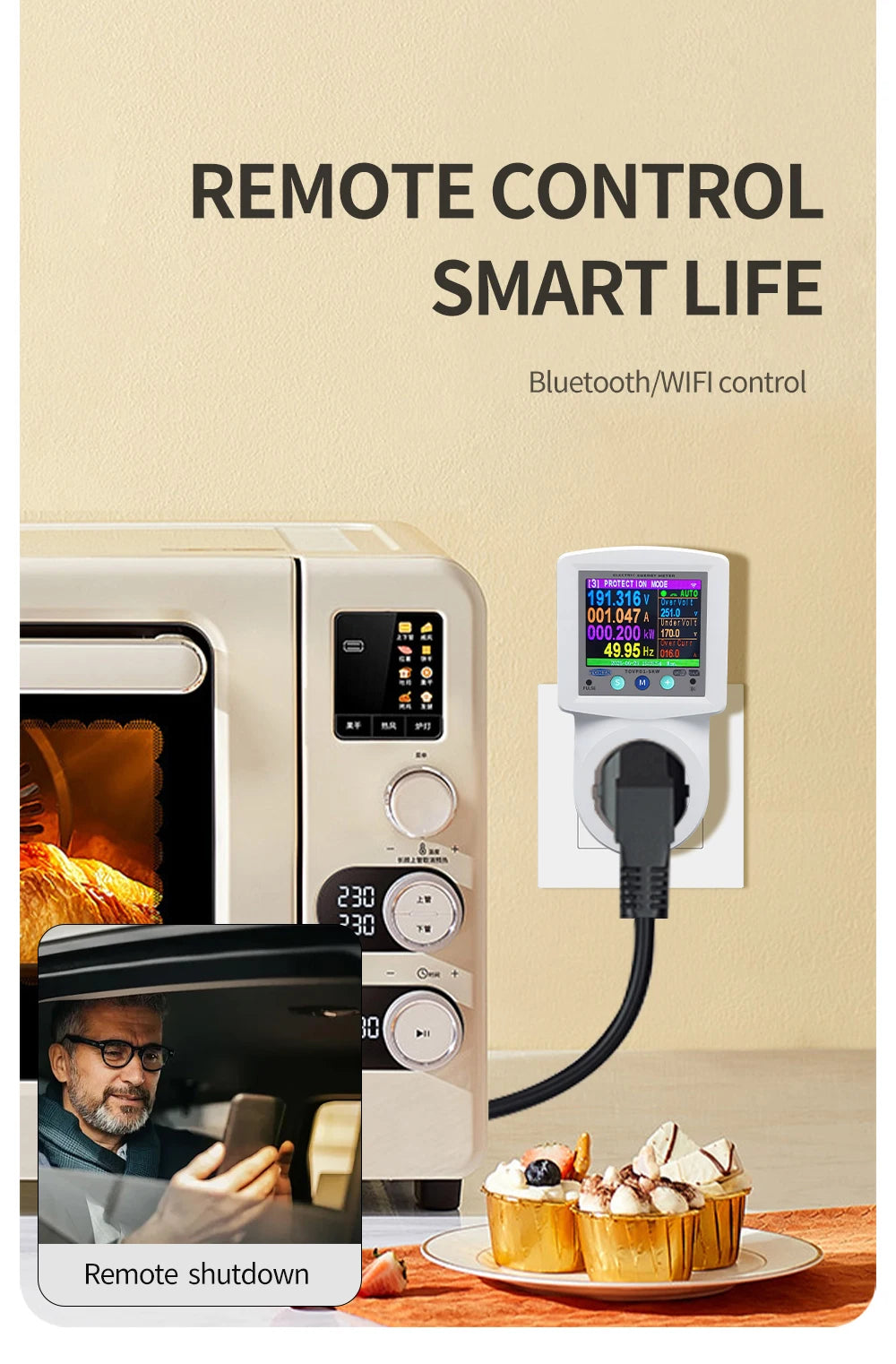 Ổ Cắm Thông Minh TOMZN SKW WiFi Đa Năng 16A Bluetooth - Daisan Mart