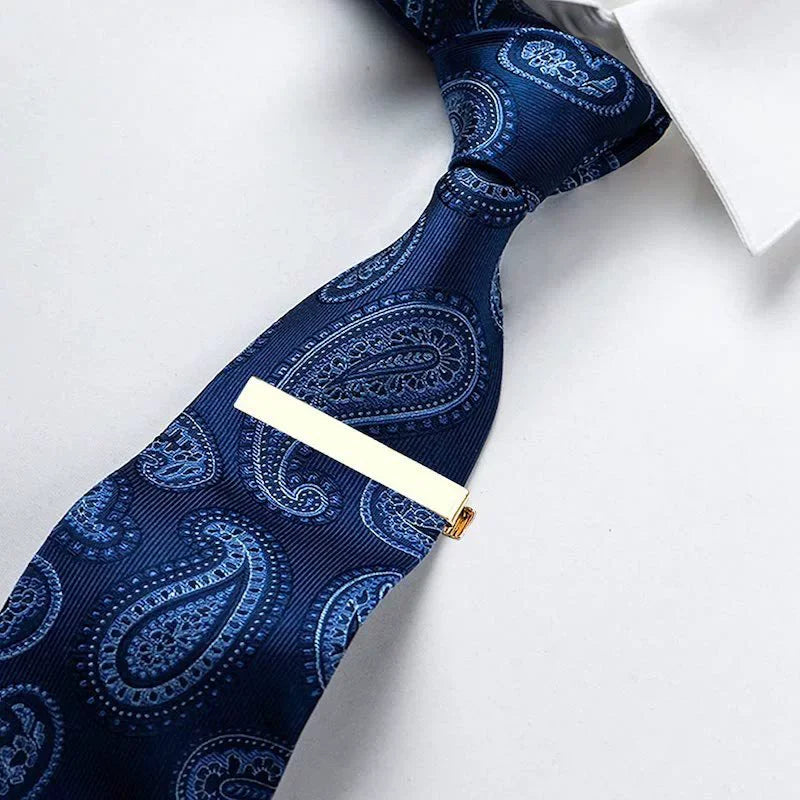 Kẹp Cà Vạt Nam Đồng Đơn Giản Thanh Lịch Thời Trang