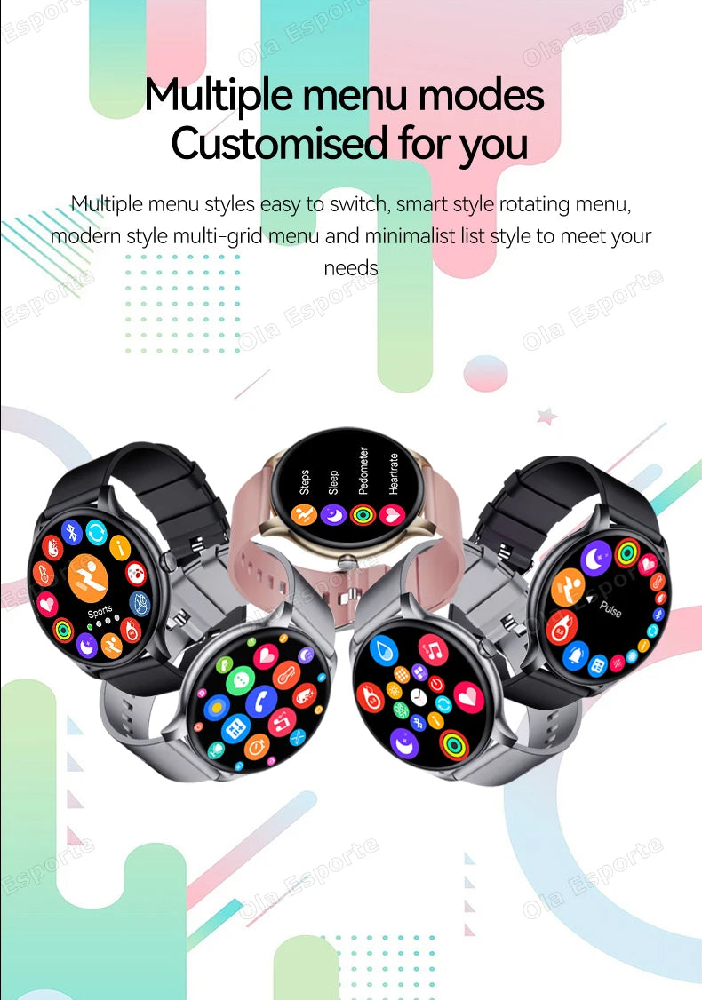 2025 Smart Watch Full Touch Waterproof