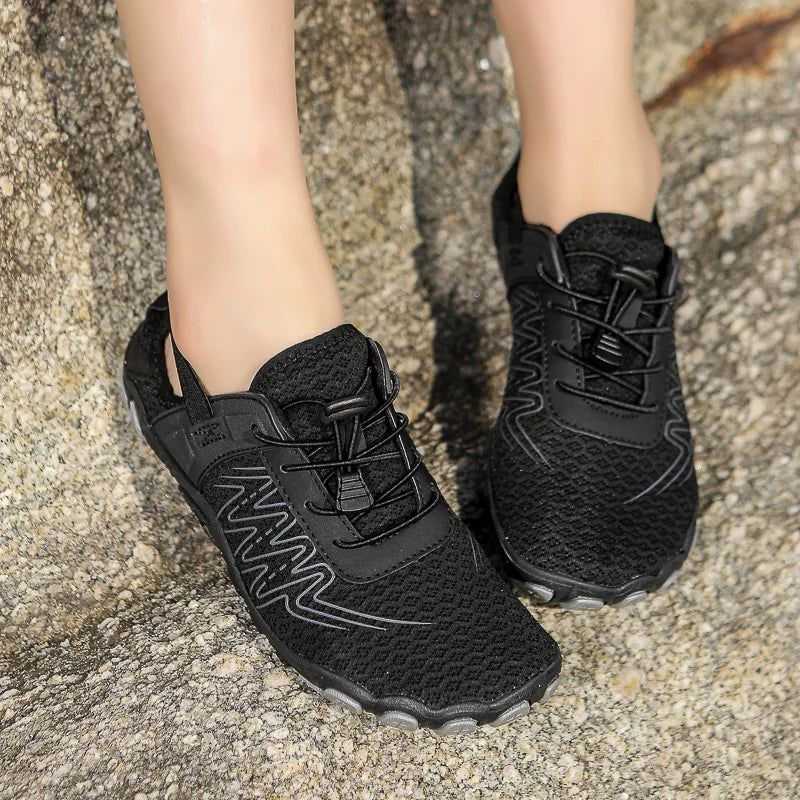 Giày Lội Nước Unisex Chống Trượt Biển Sông Cỡ Lớn