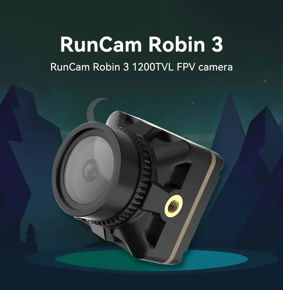Robin 3 FPV 1200TVL - Racing Drone Camera 19x19mm