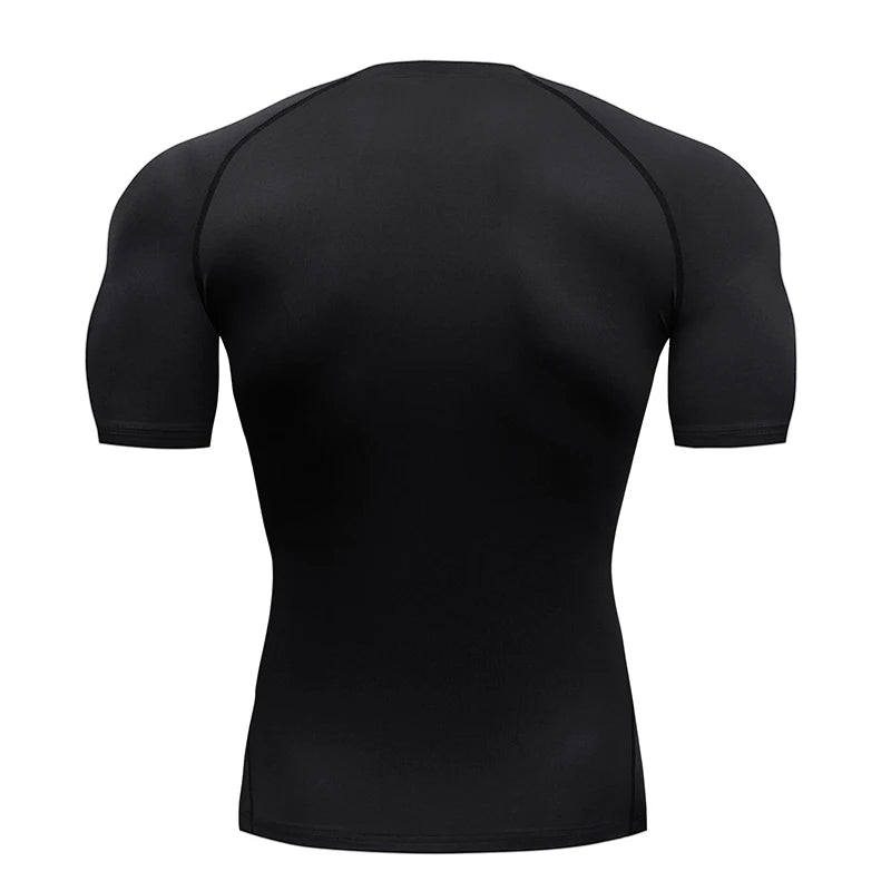 Men's Short Sleeve Quick Dry Summer Running Sports Shirt