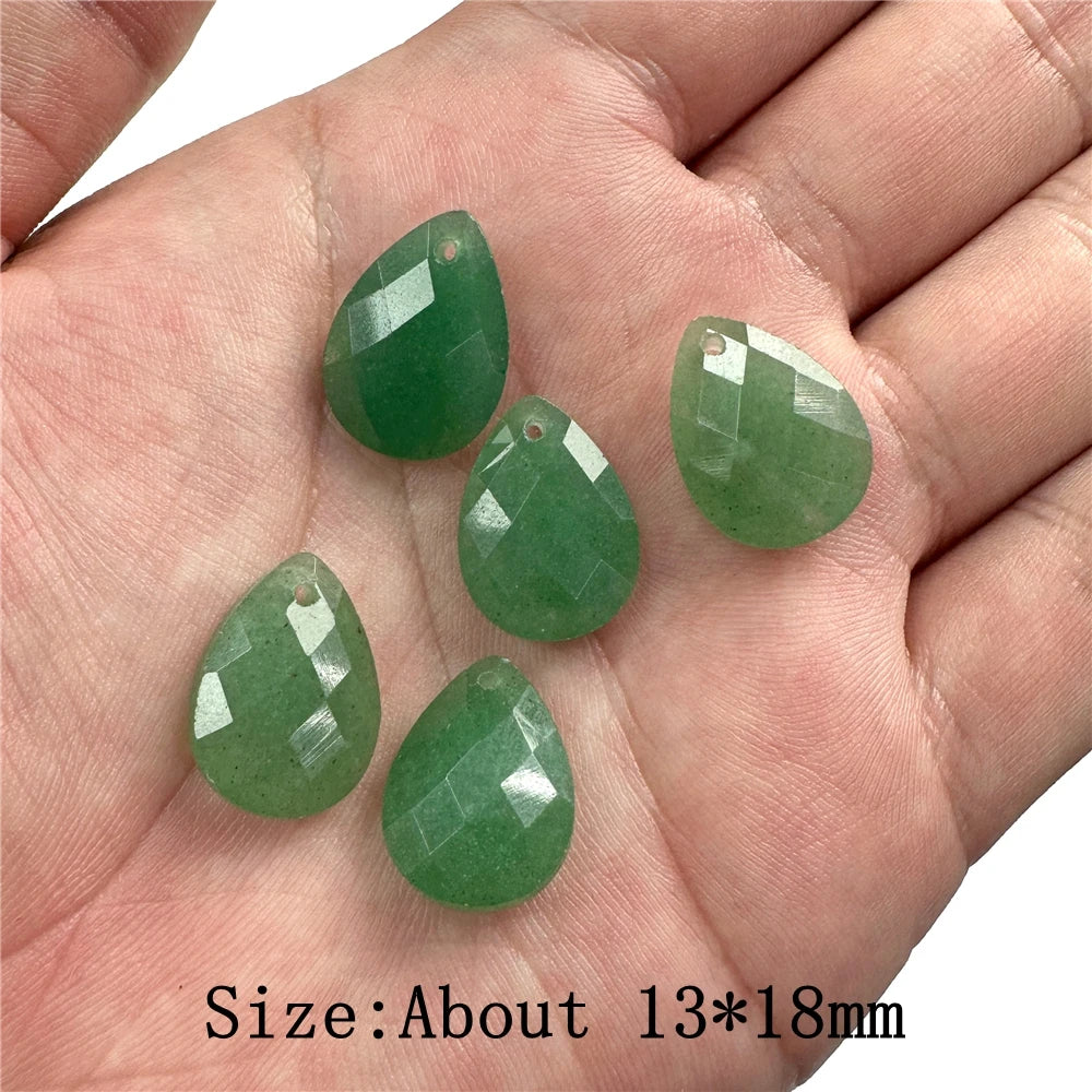 Natural Stone Pendants For Handmade Yoga Jewelry