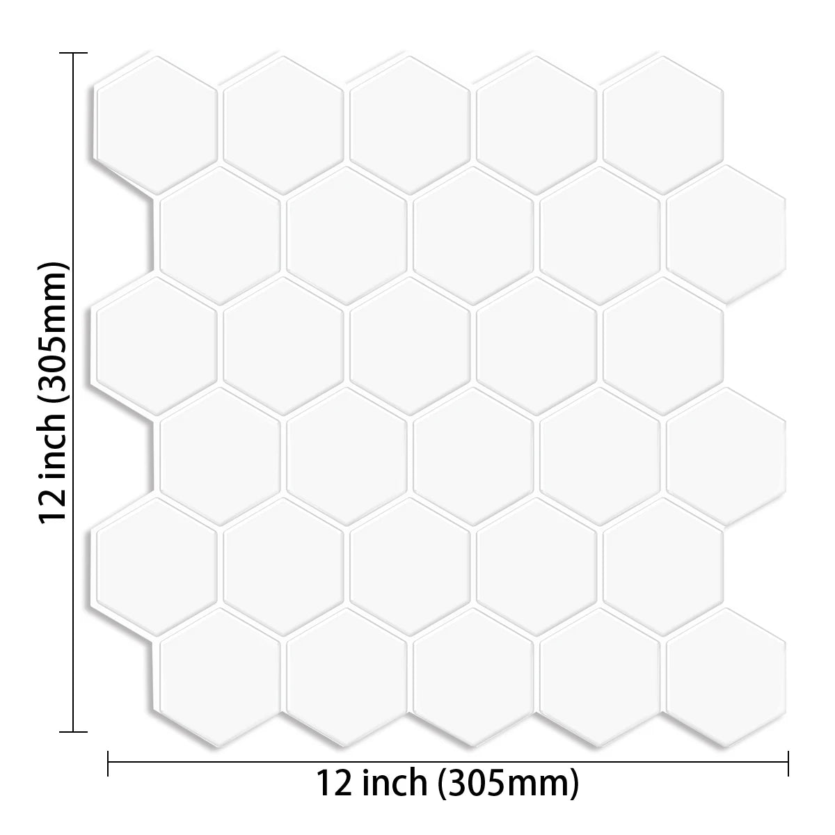 Lát Dán Tường 3D Tổ Ong - Bếp & Phòng Tắm - Daisan Mart