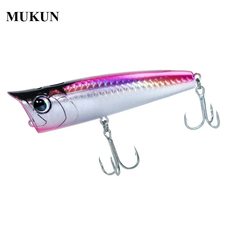 Mồi Giả Câu Cá MUKUN Popper Nổi 8.5-30g