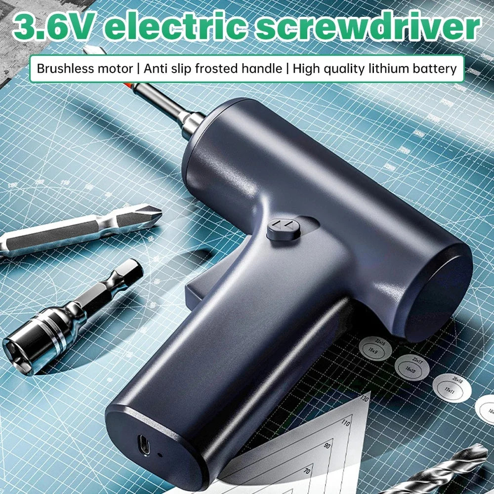 Máy Vặn Vít Mini Không Chổi Than 3.6V 3N.m DIY - Daisan Mart