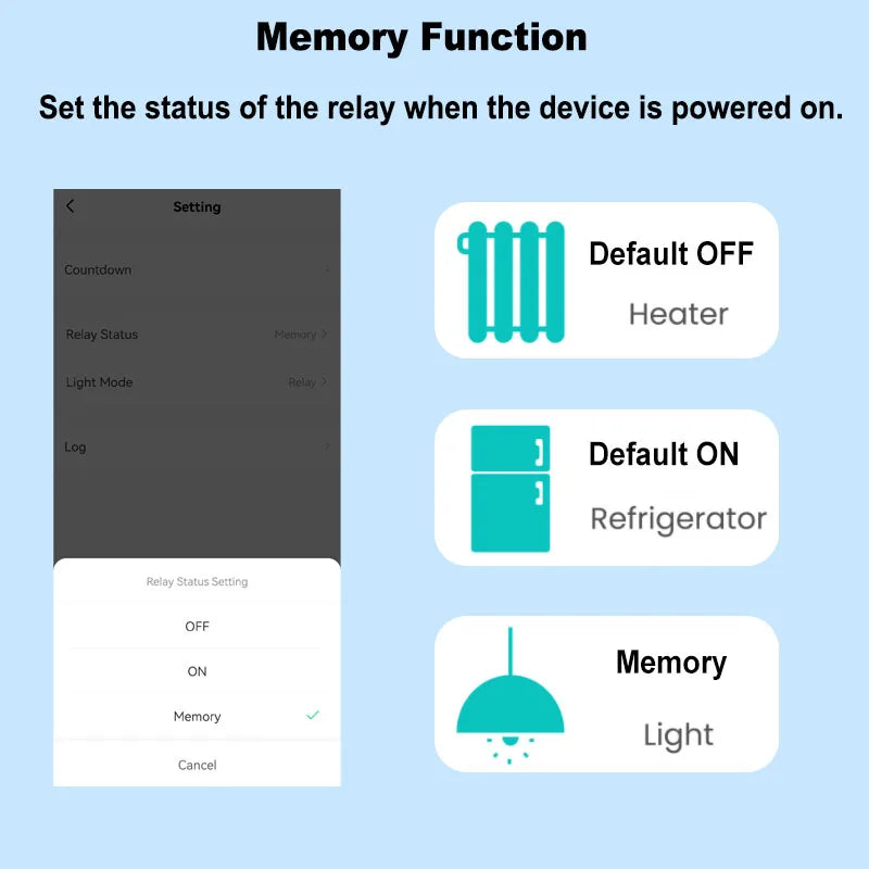 ZigBee Smart Switch 40A remote control