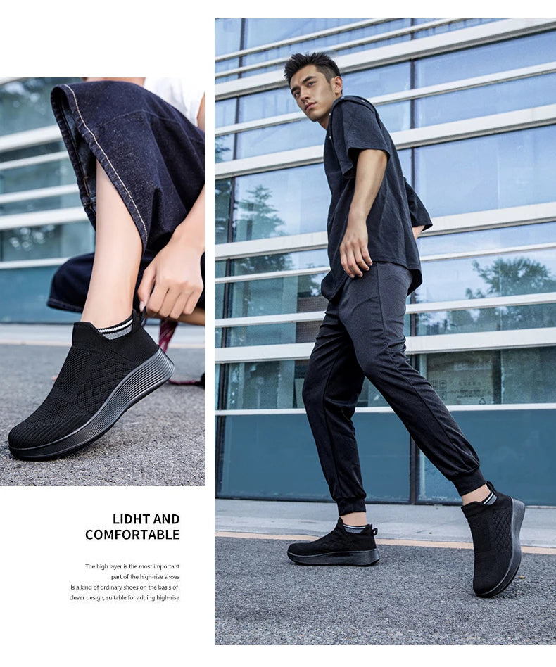 Men's and Women's Breathable Mesh Fashion Sports Shoes