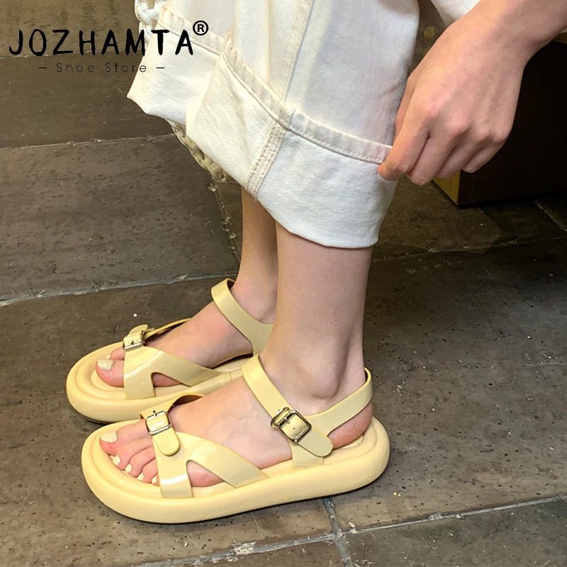 Women's Leather Flip-Flops 34-39: Comfortable &amp; Fashionable