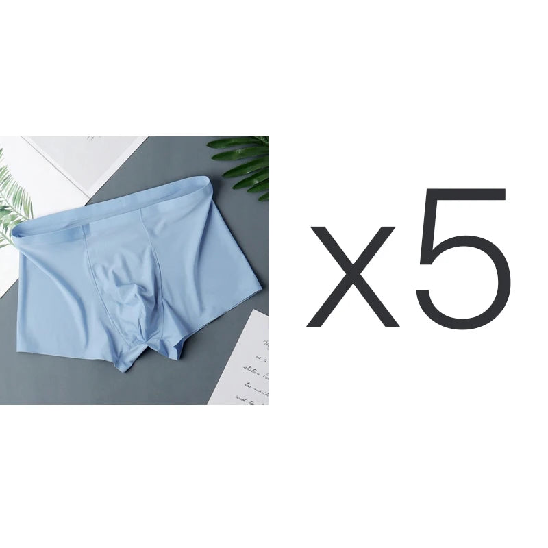 Men's Ultra Thin Cool Seamless Underwear 5C