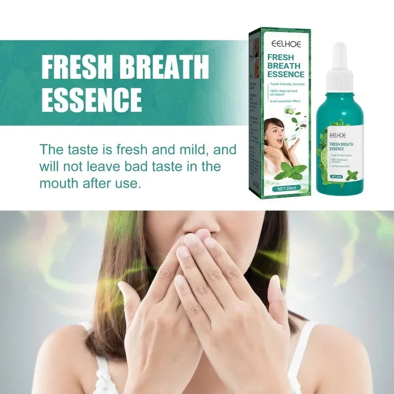 FreshMint 30mL Bad Breath Deodorant Peppermint Essence
