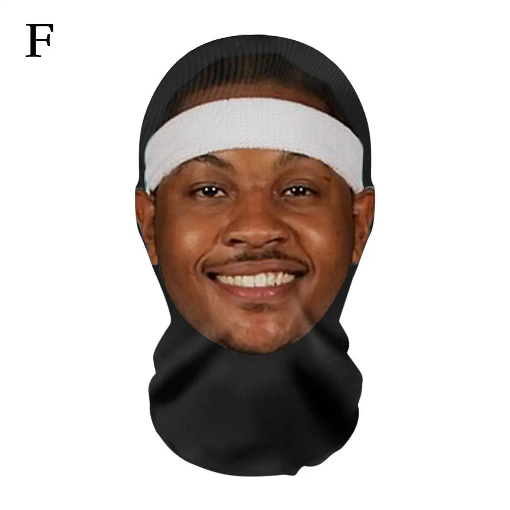 New 3D Printed Mask Full Face Mask Simulation Character Celebrity Face Funny Headgear for Fans Cosplay Role Play Face Mask - Daisan Mart