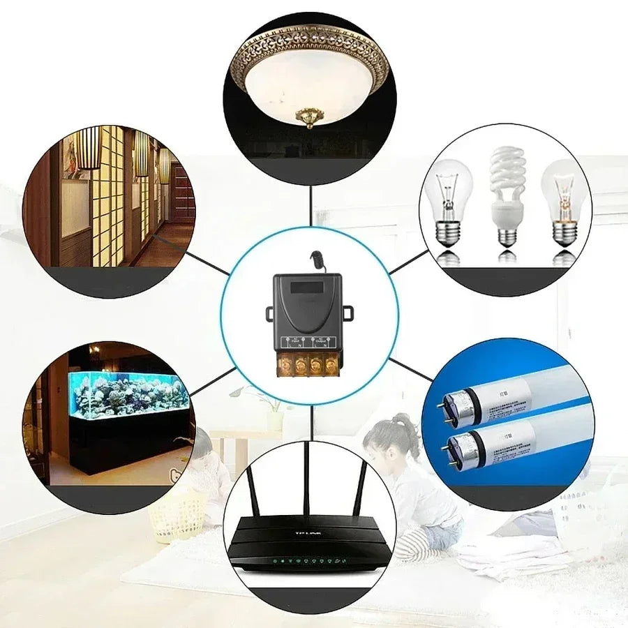 Smart Switch 433MHz Remote Control 30A