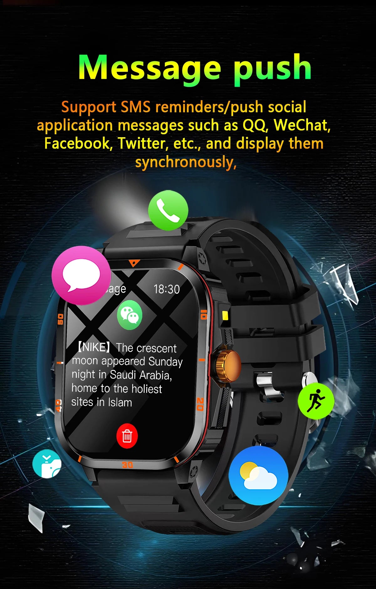 Đồng hồ thông minh 2025: Gọi Bluetooth, Sức khỏe, Thể thao