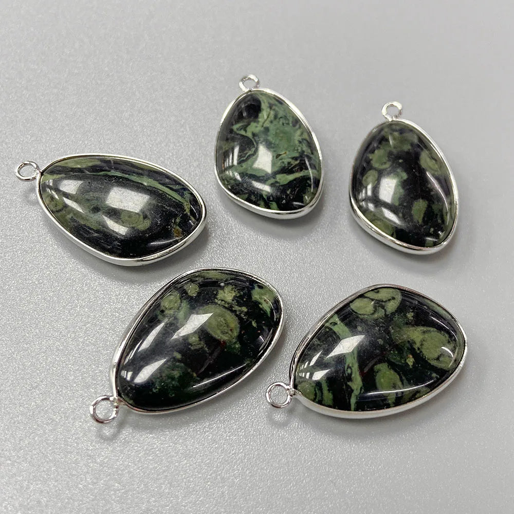 20x30mm Lapis Quartz Natural Stone Pendant DIY