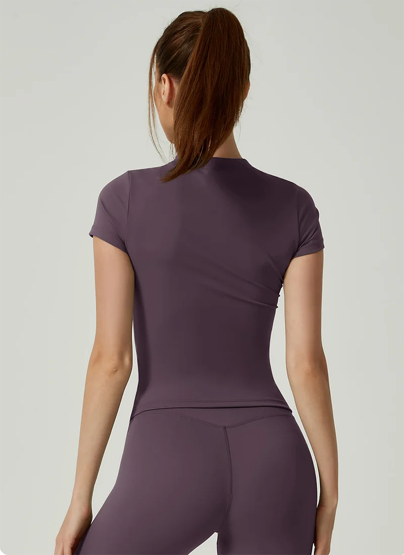 Women's Seamless Sports Bodycon Yoga Top