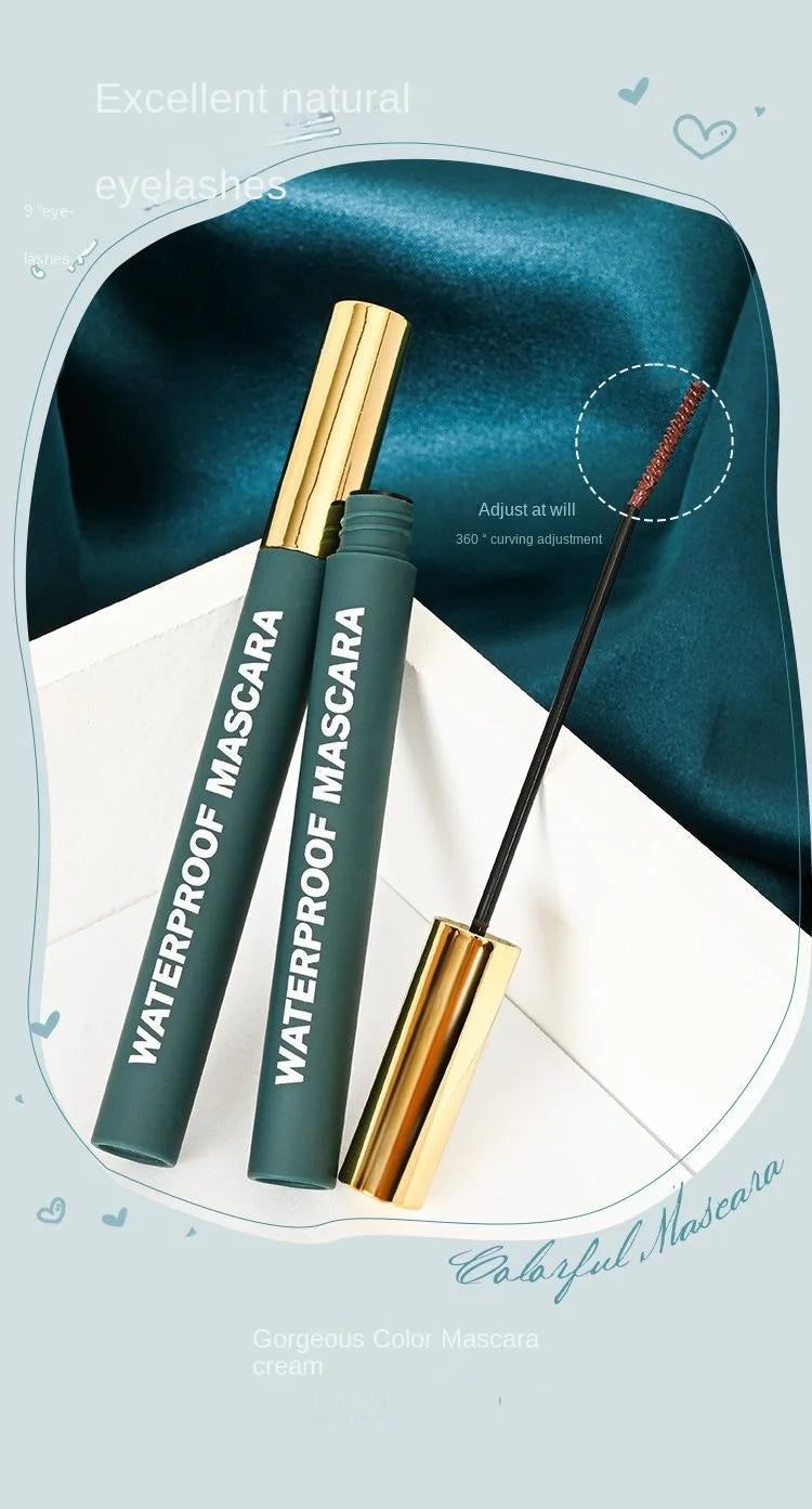Waterproof 24H Long Lasting Natural Smudge-Proof Mascara