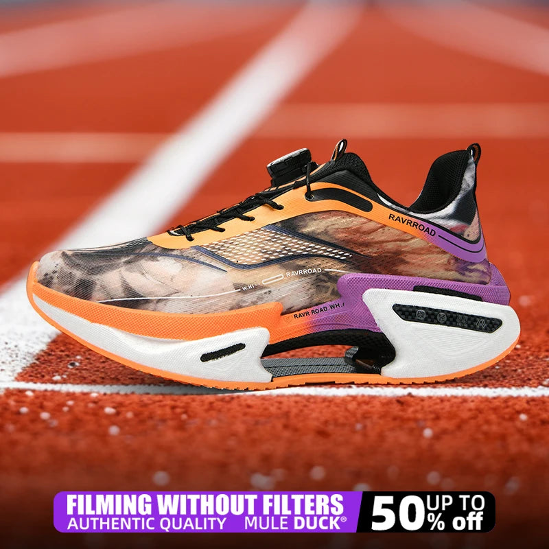 Giày Thể Thao Carbon Đệm Khí Nhẹ Chống Trượt Marathon