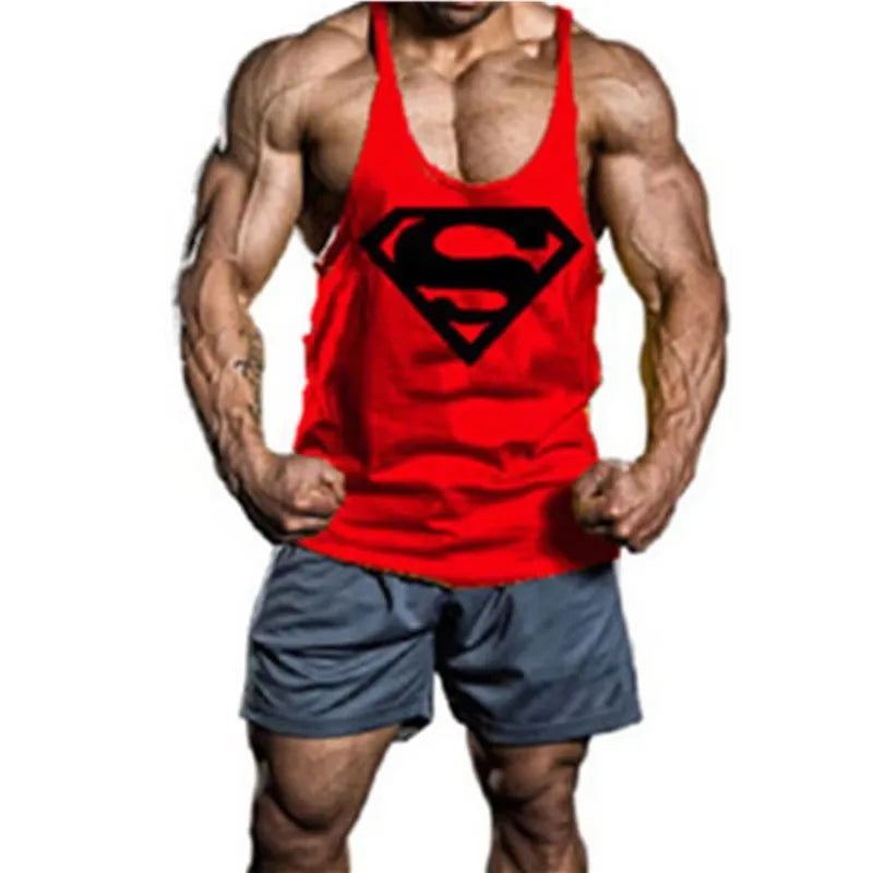 Áo Tank Nam Tập Gym Thể Thao In Họa Tiết Thời Trang - Daisan Mart