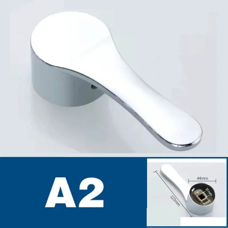 Hot and cold water faucet handle accessories for kitchen bathtub