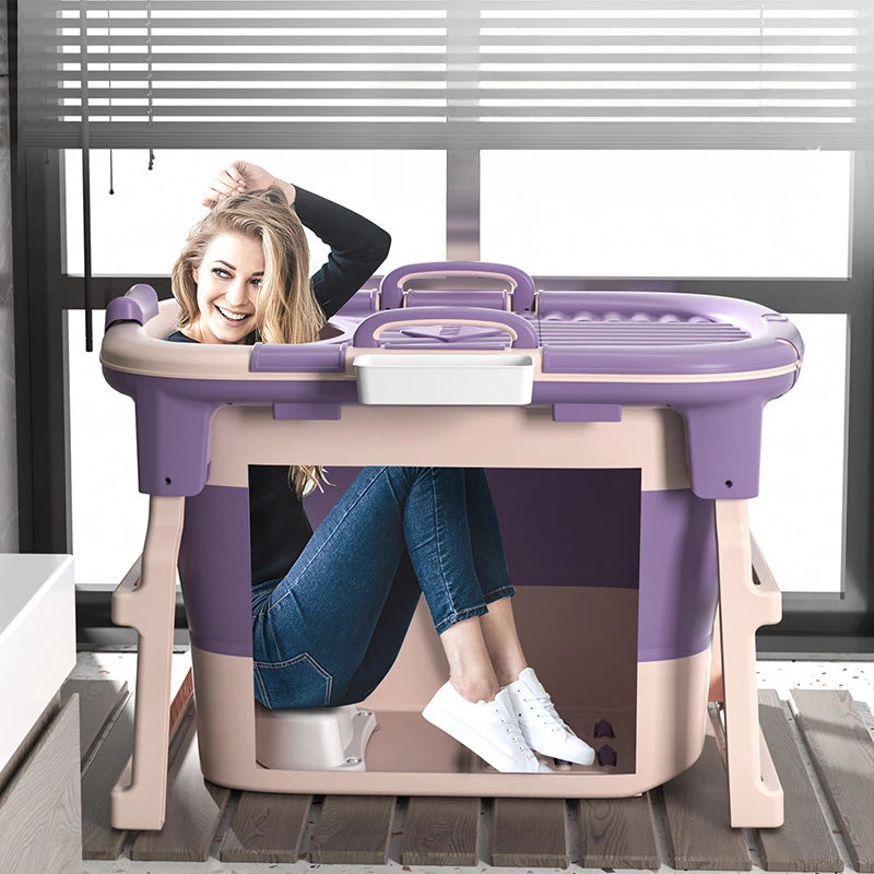 High-end Multi-Function Folding Bathtub for Adults