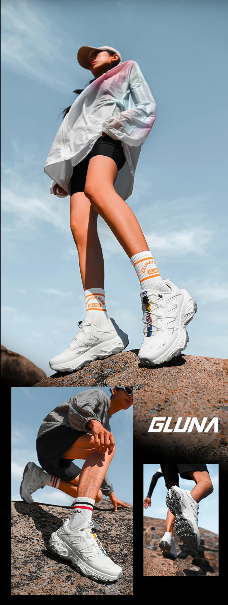 GLUNA 2024 - Lightweight Waterproof Unisex Sports Shoes