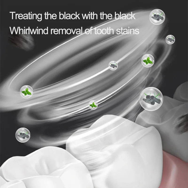 Bamboo Charcoal Black Toothpaste Coconut Shell Black Activated Carbon Bright White Gum Protection Bamboo Charcoal Toothpaste - Daisan Mart