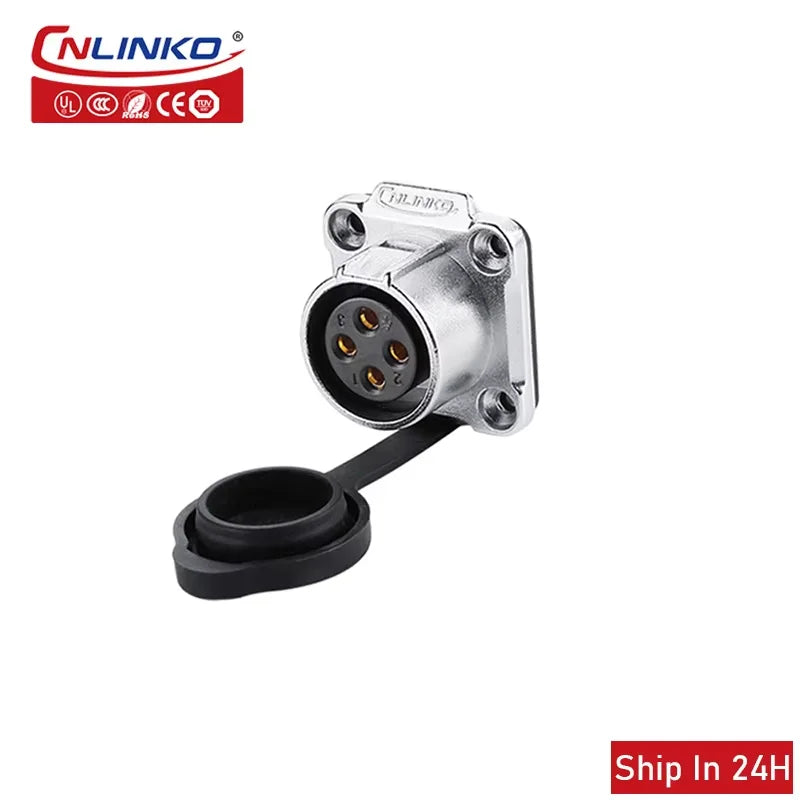 Đầu nối chống nước CNlinko LP20 IP67 cho công nghiệp - Daisan Mart