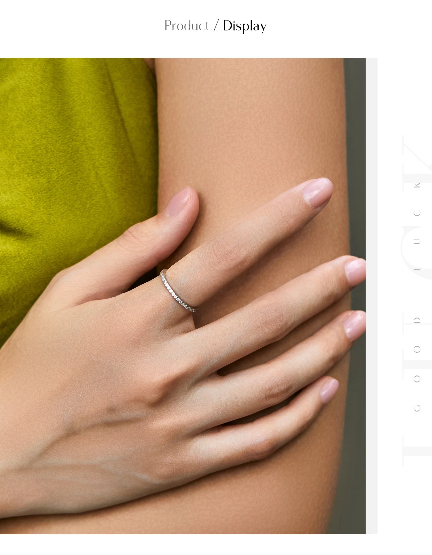 MODIAN D Moissanite Simple Earrings 925 Silver For Women