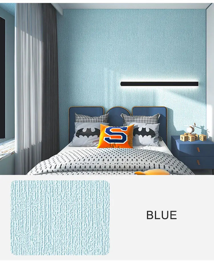 Foam 3D Wall Stickers New Design Anti-collision Children's Bedroom Decorative Film Self-adhesive Moisture-proof Stickers